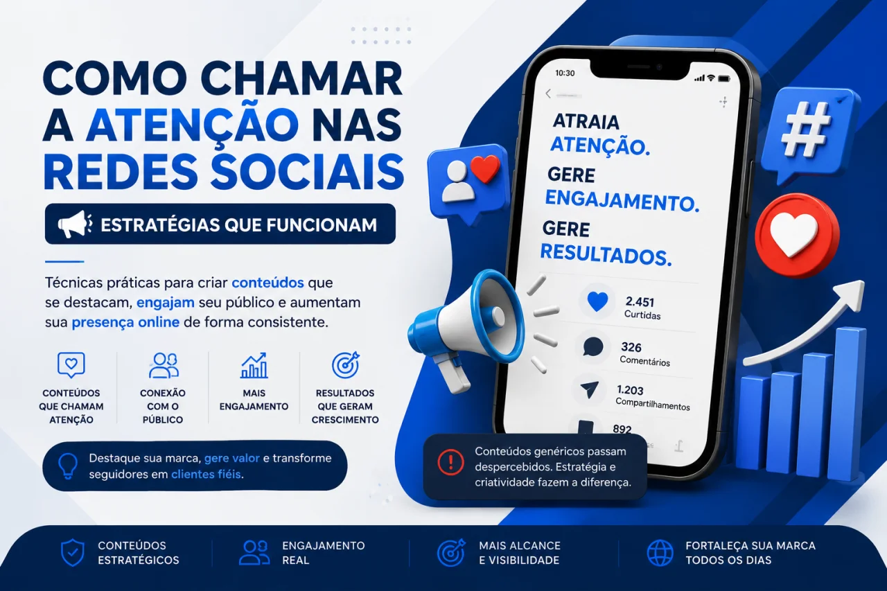 Como chamar a atenção nas redes sociais