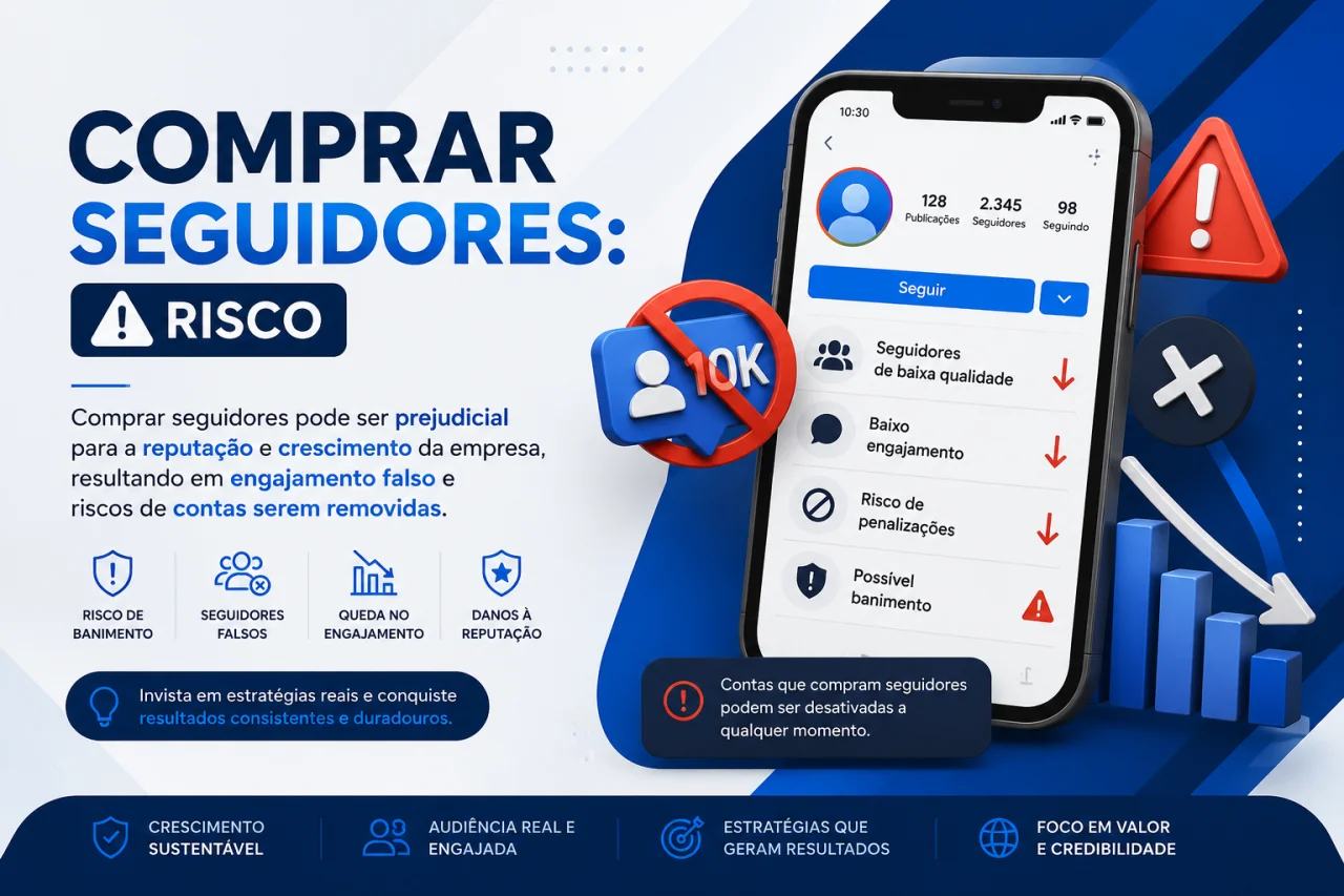 Comprar Seguidores: Risco